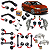 KIT 22 BUCHAS BIELETAS DA SUSPENSÃO TRASEIRA FUSION FWD 4X2 2013 2014 2015 2016 2017 2018 2019 - Imagem 1