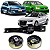 KIT 3 Coxim Calço Cambio Motor Inferior Audi A3 1.4 1.8 Golf 1.0 1.4 1.6 1.8 2.0 2014 2015 2016 2017 2018 2019 2020 2021 - Imagem 1