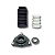 KIT 2 COXIM BATENTE E COIFA AMORTECEDOR DIANTEIRO OUTLANDER ASX LANCER 2008 2009 2010 2011 2012 2013 2014 2015 2016 2017 AXIOS - Imagem 3