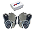 KIT 8 BUCHAS BIELETA SUSPENSÃO DIANTEIRA FUSION 2013 2014 2015 2016 2017 2018 2019 - Imagem 2