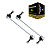 KIT 8 BUCHAS BIELETA SUSPENSÃO DIANTEIRA FUSION 2013 2014 2015 2016 2017 2018 2019 - Imagem 3