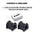 KIT BRAÇO E BUCHA SUSPENSÃO TRASEIRA COMPLETA TIGGO 2 2009 2010 2011 2012 2013 2014 2015 - Imagem 6