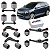 Kit 12 Buchas Braço Curvo Reto Bandeja Suspensão Traseira Edge 2007 2008 2009 2010 - Imagem 1