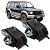 PAR DE COXIM DO MOTOR DIREITO E ESQUERDO PAJERO GLS B 3.5 V6 1992 1993 1994 1995 1996 1997 1998 1999 2000 - Imagem 1