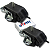 PAR DE COXIM DO MOTOR DIREITO E ESQUERDO PAJERO FULL 2.8 3.5 1992 1993 1994 1995 1996 1997 1998 1999 2000 - Imagem 3