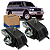 PAR DE COXIM DO MOTOR DIREITO E ESQUERDO PAJERO SPORT 2.8 1992 1993 1994 1995 1996 1997 1998 1999 2000 - Imagem 1