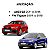 PAR BUCHAS BANDEJA BALANÇA TRASEIRA AUDI Q3 TIGUAN 2010 2011 2012 2013 2014 2015 2016 2017 2018 - Imagem 3