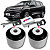 KIT 02 BUCHAS FACÃO SUSPENSÃO TRASEIRA TIGGO 8 2019 2020 2021 2022 2023 2024 - Imagem 1