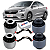 KIT 04 BUCHAS DO BRAÇO CURVO BOOMERANG TRASEIRO ARRIZO 5 2018 2019 2020 2021 - Imagem 1