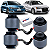 KIT 04 BUCHAS DO BRAÇO CURVO BOOMERANG TRASEIRO GOLF (VARIANT) AUDI A3 2014 A 2022 - Imagem 1