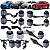 KIT JOGO 14 BUCHAS SUSPENSÃO TRASEIRA JETTA TIGUAN AUDI Q3 PASSAT 2018 2019 2020 2021 2022 2023 2024 - Imagem 1