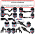 KIT JOGO 14 BUCHAS SUSPENSÃO TRASEIRA JETTA PASSAT NEW BEETLE EOS AUDI A3 A1 TT 2006 A 2018 - Imagem 2
