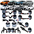KIT JOGO 14 BUCHAS SUSPENSÃO TRASEIRA JETTA PASSAT NEW BEETLE EOS AUDI A3 A1 TT 2006 A 2018 - Imagem 1