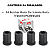 KIT 8 BUCHAS DO JUMELO DA MOLA TRASEIRA HILUX 2005 2006 2007 2008 2009 2010 2011 2012 2013 2014 2015 - Imagem 2
