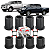 KIT 8 BUCHAS DO JUMELO DA MOLA TRASEIRA HILUX 2005 2006 2007 2008 2009 2010 2011 2012 2013 2014 2015 - Imagem 1
