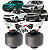 PAR BUCHA BANDEJA BALANÇA DIANTEIRA EVOQUE DISCOVERY SPORT 2011 2012 2013 2014 2015 2016 2017 2018 2019 2020 2021 2022 - Imagem 1