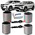 KIT 04 BUCHAS DA BANDEJA BALANÇA BRAÇO INFERIOR TRASEIRO HILUX SW4 2016 2017 2018 2019 2020 2021 2022 2023 - Imagem 1