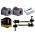 KIT BIELETA BUCHA BARRA ESTABILIZADORA TRASEIRA HILUX SW4 1997 1998 1999 2000 2001 2002 2003 2004 - Imagem 2