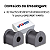 KIT 13 BUCHAS SUSPENSÃO TRASEIRA HILUX SW4 2005 2006 2007 2008 2009 2010 2011 2012 2013 2014 2015 - Imagem 4
