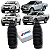 PAR COIFA SETOR CAIXA DIREÇÃO L200 TRITON PAJERO DAKAR 2008 2009 2010 2011 2012 2013 2014 2015 2016 2017 2018 2019 - Imagem 1