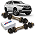 PAR DE BIELETA TRASEIRA PAJERO SPORT 2018 2019 2020 2021 2022 2023 2024 2025 - Imagem 1