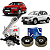 KIT 4 COXIM MOTOR CAMBIO AUDI Q3 1.4 2.0 TFSI 2011 A 2018 / TIGUAN 1.4 2.0 TSI 2009 A 2018 - Imagem 1