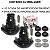 KIT COXIM BATENTE BUCHA DO AMORTECEDOR TRASEIRO CIVIC 2001 2002 2003 2004 2005 2006 - Imagem 2