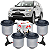KIT 4 BUCHAS BANDEJA BALANÇA DIANTEIRA PAJERO DAKAR 2010 2011 2012 2013 2014 2015 2016 2017 2018 - Imagem 1