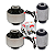 KIT 04 BUCHAS DA BANDEJA BALANÇA DIANTEIRA PEUGEOT 208 2021 2022 2023 2024 2025 - Imagem 4