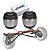 PAR BUCHA BRAÇO EIXO TRASEIRO HIDRAULICA PEUGEOT 206 207 SW 1999 00 01 02 03 04 05 06 07 08 09 10 11 2012 - Imagem 2