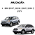 PAR COXIM CALÇO DO CÂMBIO E MOTOR SUPERIOR E INFERIOR CR-V CRV 2.0 16V 2007 2008 2009 2010 2011 - Imagem 4