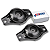 PAR COXIM DO AMORTECEDOR TRASEIRO VOLVO XC60 XC70 S60 S80 V40 V60 V70 2008 2009 2010 2011 2012 2013 2014 2015 2016 2017 - Imagem 2