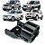 COXIM CAMBIO ESQUERDO PAJERO TR4 / IO 2.0 16V CAMBIO MANUAL 1999 A 2015 - Imagem 1