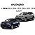 Kit 04 Braço Curvo Reto Traseiro RAV4 2013 2014 2015 2016 2017 2018 E 2019 - Imagem 5