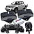 Kit 04 Coxim Motor E Cambio L200 TRITON 2.4 3.2 3.5 2007 2008 2009 2010 2011 2012 2013 2014 2015 E 2016 - Imagem 1