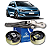 Kit 03 Coxim Inferior Do Cambio Do Golf 2.0 GTI 2014 A 2020 - Imagem 1