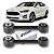 PAR BRAÇO RETO TRASEIRO FUSION 2.0 E 2.5 FWD/4X2 2013 A 2019 - Imagem 1