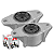 PAR COXIM DO AMORTECEDOR TRASEIRO DO VOLVO C30 2008 A 2013 - Imagem 2