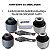 KIT 04 BUCHAS BANDEJA BALANÇA TRASEIRA CIELO 2008 2009 2010 2011 2012 2013 2014 2015 - Imagem 2