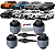 KIT 04 BUCHAS BANDEJA BALANÇA TRASEIRA JETTA PASSAT AUDI A1 A3 TT 2006 2007 2008 2009 2010 2011 2012 2013 14 15 16 17 18 - Imagem 1