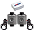 KIT 2 BUCHAS LATERAL DO COXIM DIFERENCIAL DIANTEIRO PARA PAJERO TR4 IO 1999 A 2015 - Imagem 3