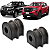 PAR BUCHA BARRA ESTABILIZADORA TRASEIRA NISSAN FRONTIER 2.3 16V 2017 2018 2019 2020 2021 2022 2023 - Imagem 1