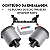 KIT 02 BUCHAS DO EIXO SUSPENSÃO TRASEIRA PARA NISSAN SENTRA 2013 2014 2015 2016 2017 2018 - Imagem 2