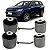 KIT 04 BUCHAS MAIOR E MENOR BRAÇO FACÃO OSCILANTE TRASEIRO PARA JEEP COMMANDER - Imagem 1