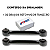 KIT 04 BRAÇOS RETO MAIOR MENOR TRASEIRO FUSION 4X2 FWD 2013 2014 2015 2016 2017 2018 2019 - Imagem 2