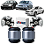 PAR BUCHAS MANGA DE EIXO BANDEJA TRASEIRA MERCEDES W203 S203 CL203 2000 2001 2002 2003 2004 2005 2006 2007 - Imagem 1