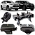 KIT 04 COXIM DO MOTOR CÂMBIO PAJERO SPORT 2.4 2017 2018 2019 2020 2021 2022 2023 - Imagem 1