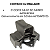 KIT 04 COXIM DO MOTOR CÂMBIO PAJERO SPORT 2.8 1996 A 2011 AUTOMÁTICO - Imagem 2