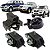 KIT 04 COXIM DO MOTOR CÂMBIO PAJERO SPORT 2.8 1996 A 2011 AUTOMÁTICO - Imagem 1