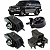 KIT 04 COXIM DO MOTOR CÂMBIO PAJERO FULL 2.8 1992 1993 1994 1995 1996 1997 1998 1999 2000 AUTOMÁTICO - Imagem 1
